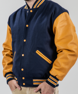 blue yellow jacket