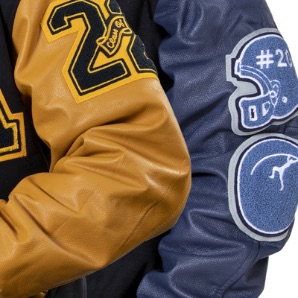 letter jacket details