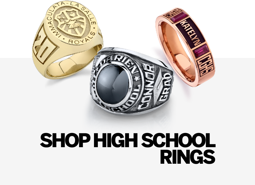 SHOP HIGH SCHOOL RINGS