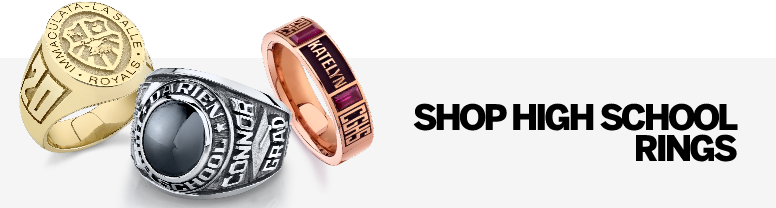 SHOP HIGH SCHOOL RINGS