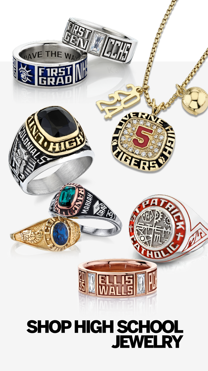 SHOP HIGH SCHOOL JEWELRY