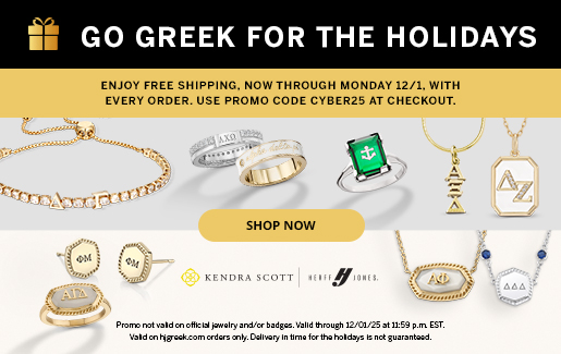 GO GREEK FOR THE HOLIDAYS