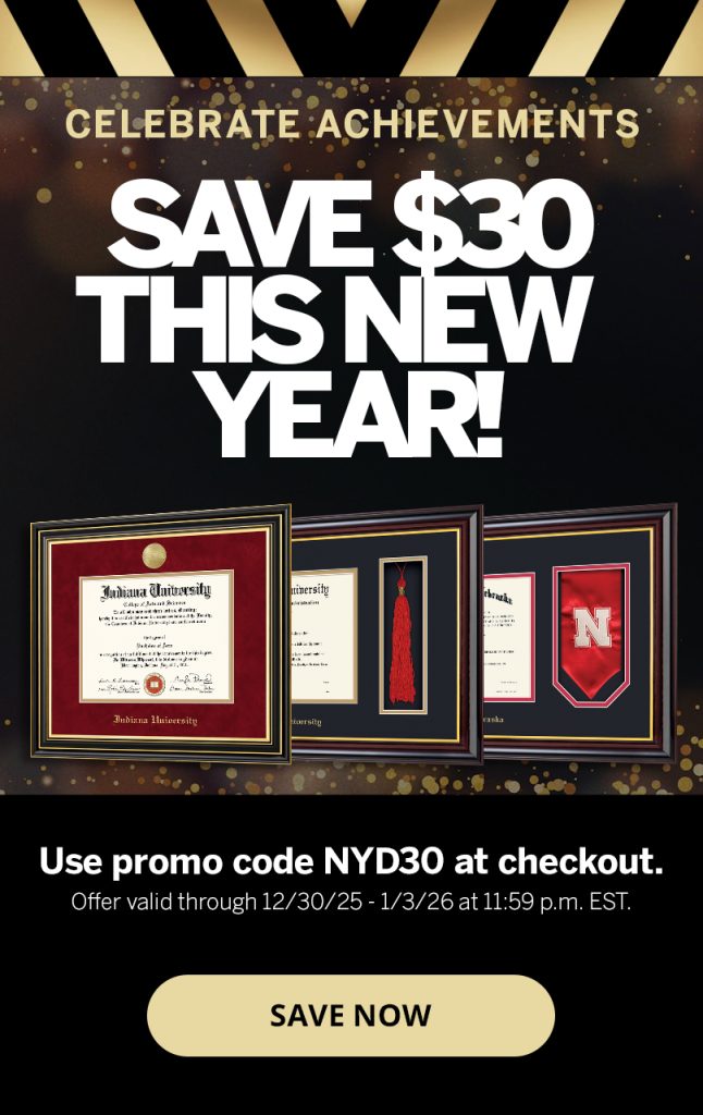 Celebrate Achievements Save $30 this New Year!