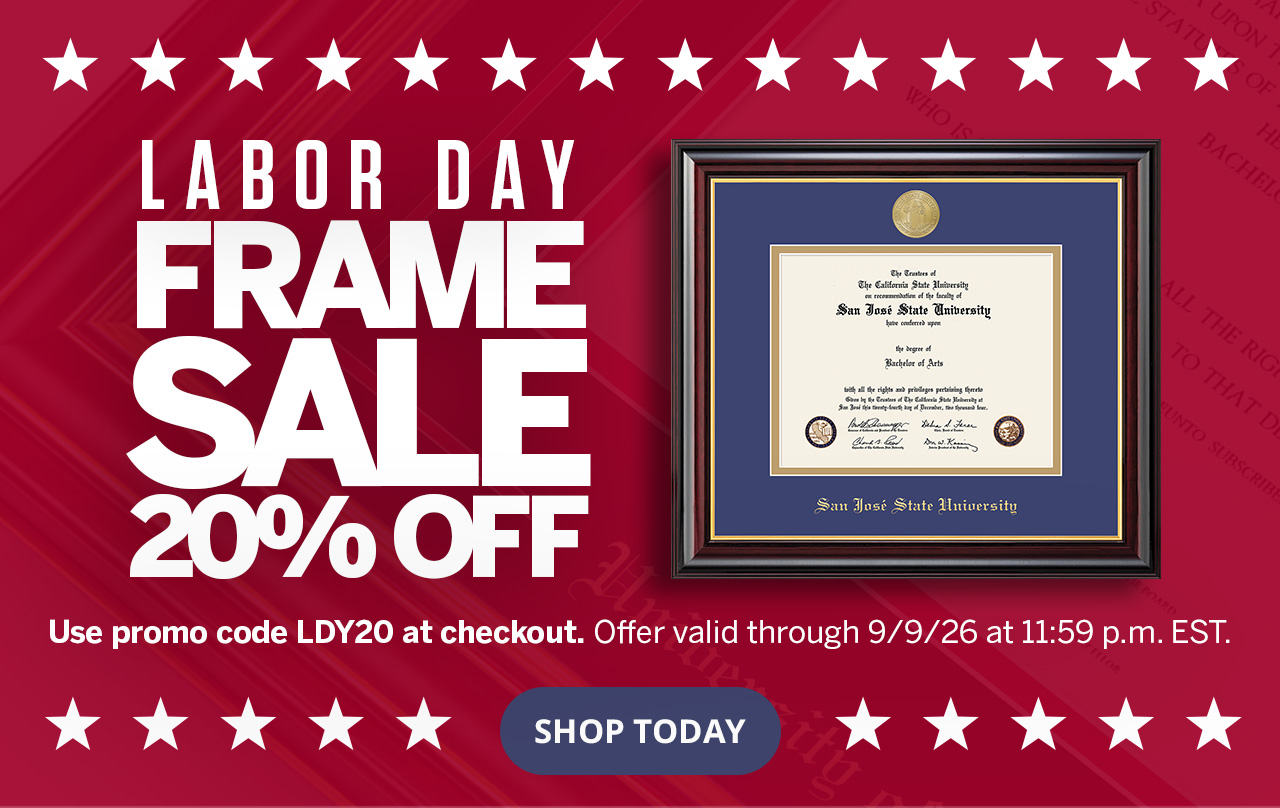 Framing Success Labor Day Sale